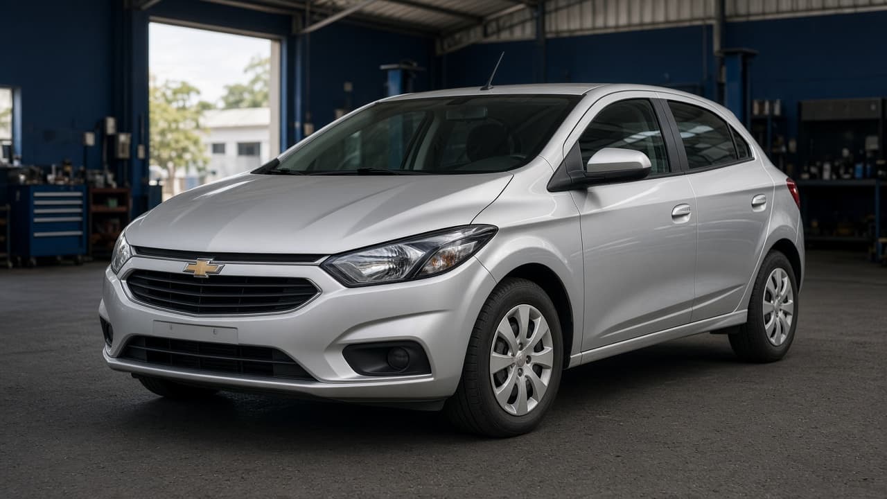 Chevrolet Onix na oficina Motorplan